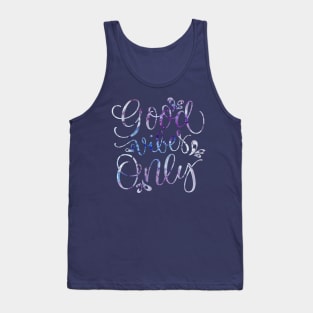 Good Vibes Only Watercolour Tank Top